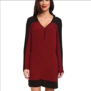 BCBGMAXAZRIA merlot dress